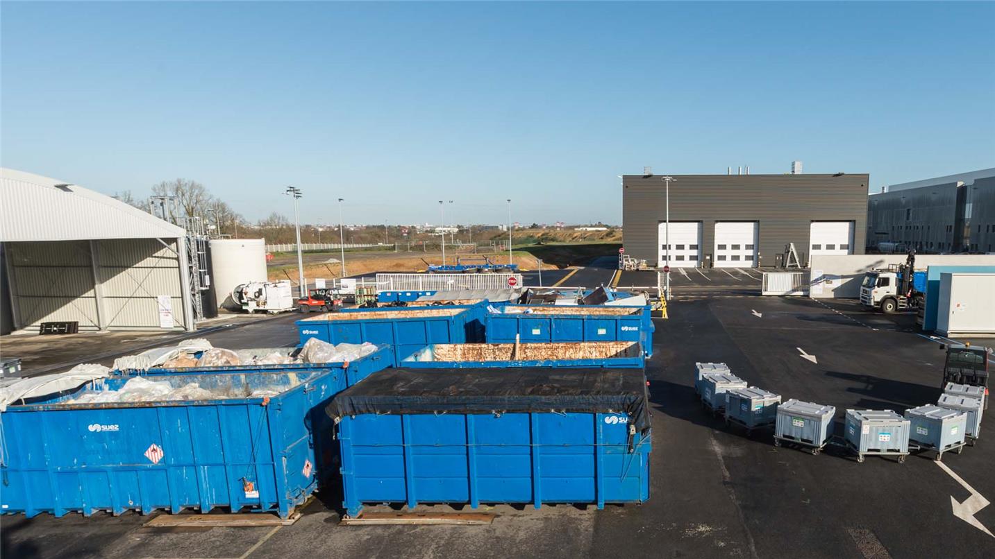 Airbus Parc à dechets industriel