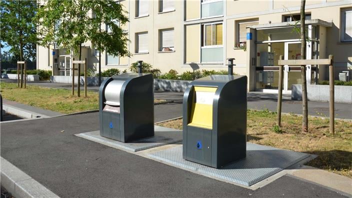 wasteconnect borne d'apport volontaire connectée