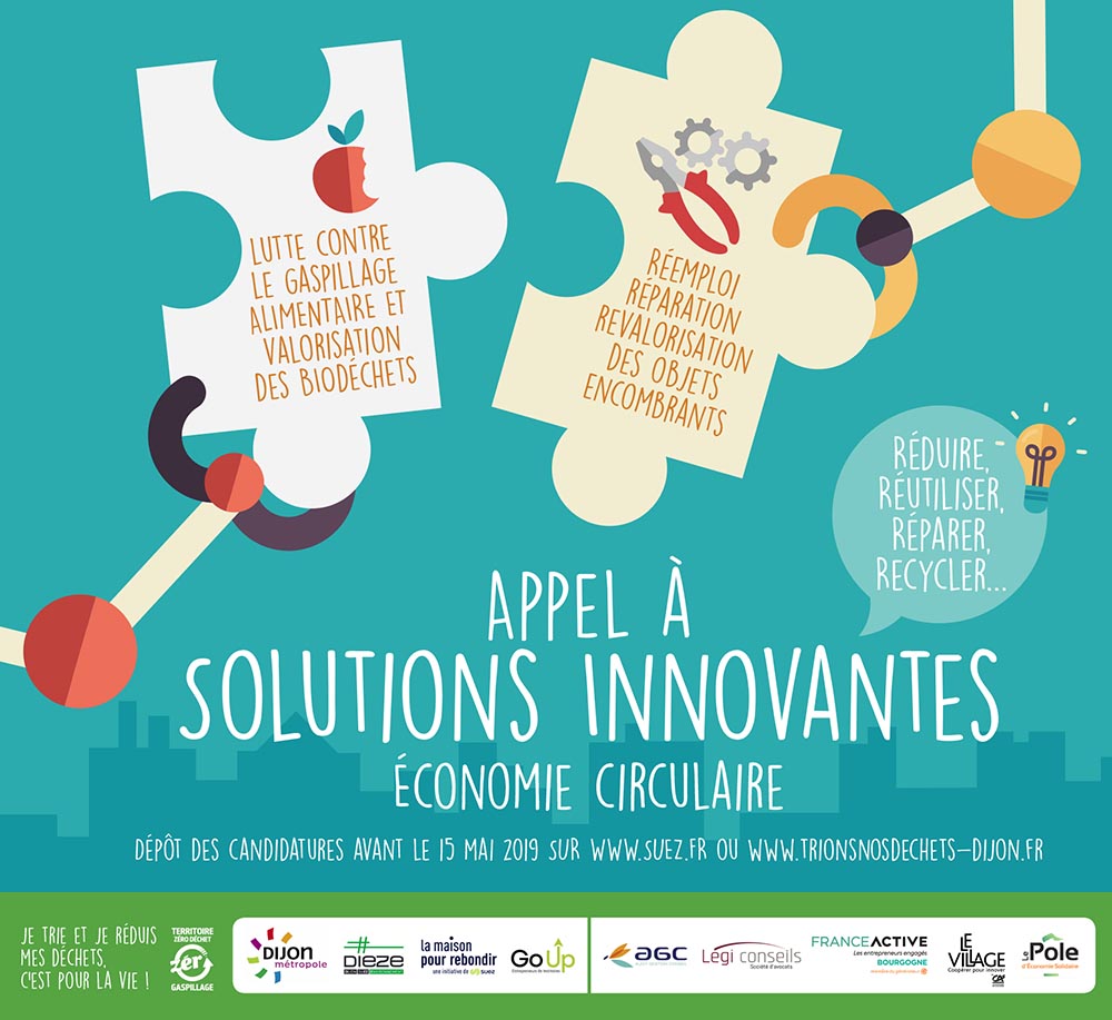 Appel a solutions innovantes Trions nos dechets Dijon