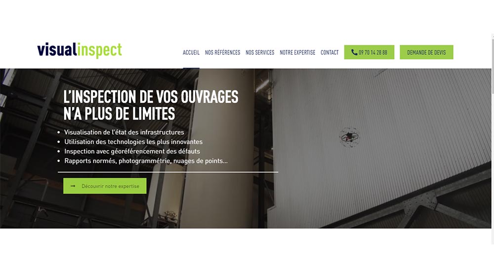 Visual Inspect web