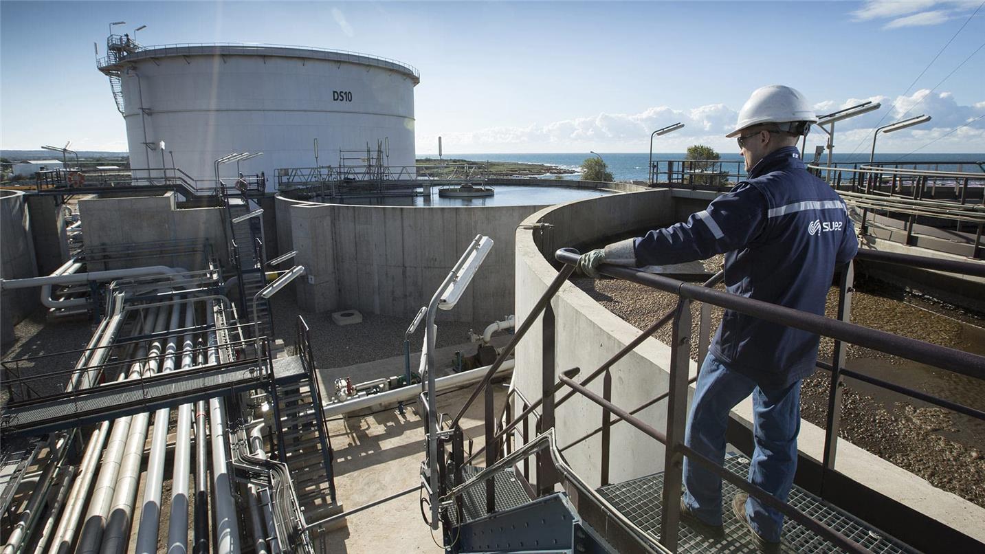 Gestion des réseaux d'eau d'un site industriel