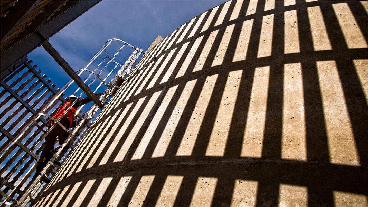 Ouvrage d'épaississement des boues