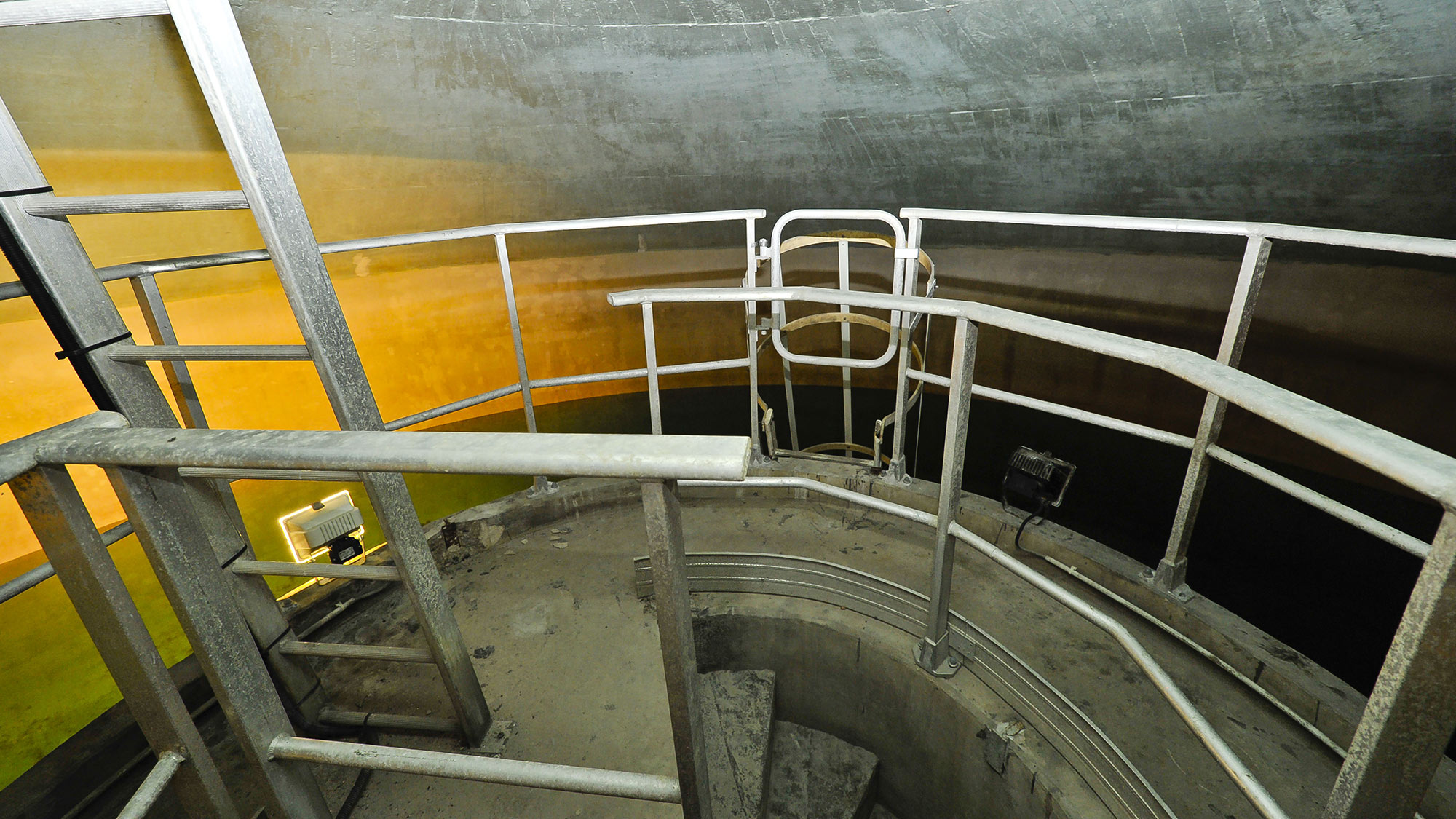 Chateau d'eau pour la distribution d'eau potable