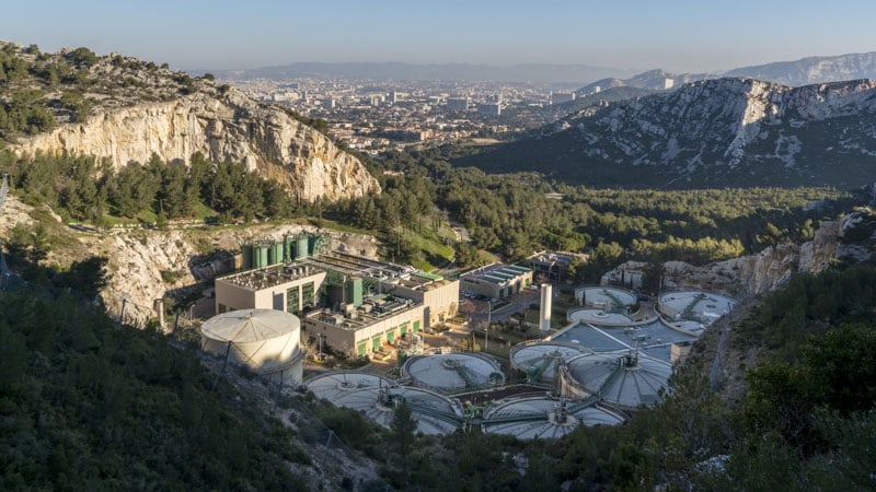 Unité de traitement des boues d’épuration à Marseille