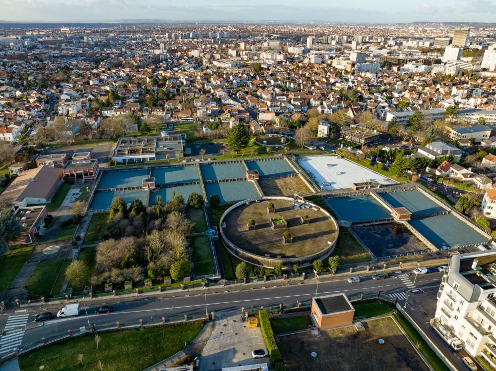 usine vue du ciel